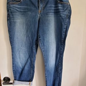 Torrid boyfriend Jean with fringed gem, size 16boyfriend jean